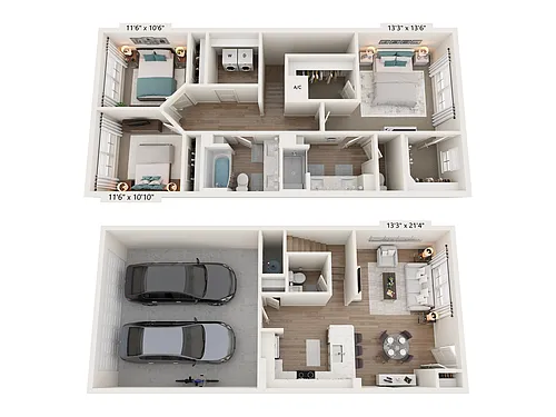 Floor plan TH-1