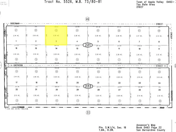 0 Doberman St Lot 3, Apple Valley, CA 92307