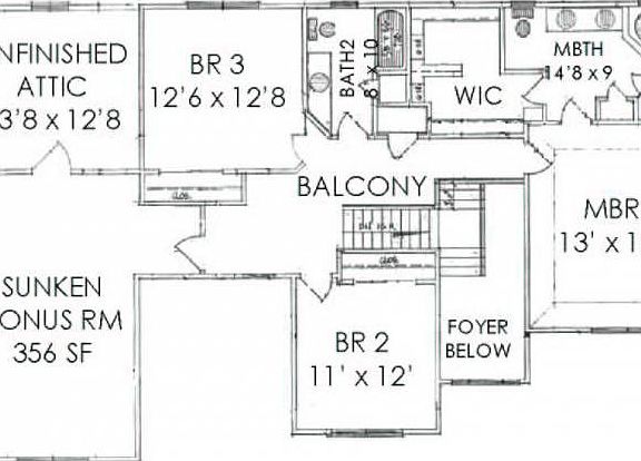 2nd Floor Layout