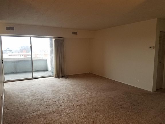 Large living with balcony