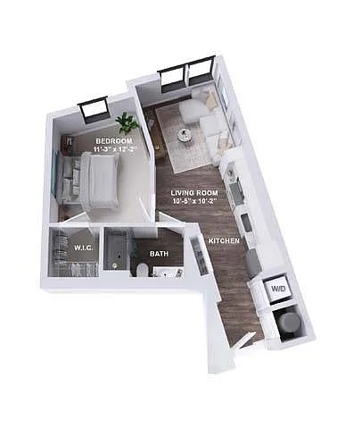 Floor plan A10A