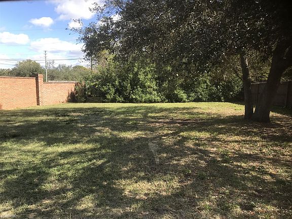 Large backyard