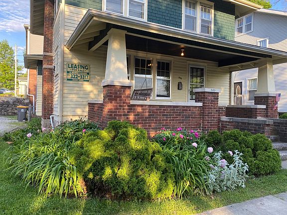 Springtime at 505 S. Washington Street.