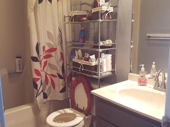 upper level bathroom/master's bathroom