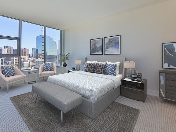 Master Bedroom Virtually Staged