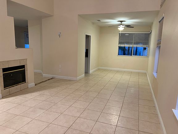 Main living area showing fireplace