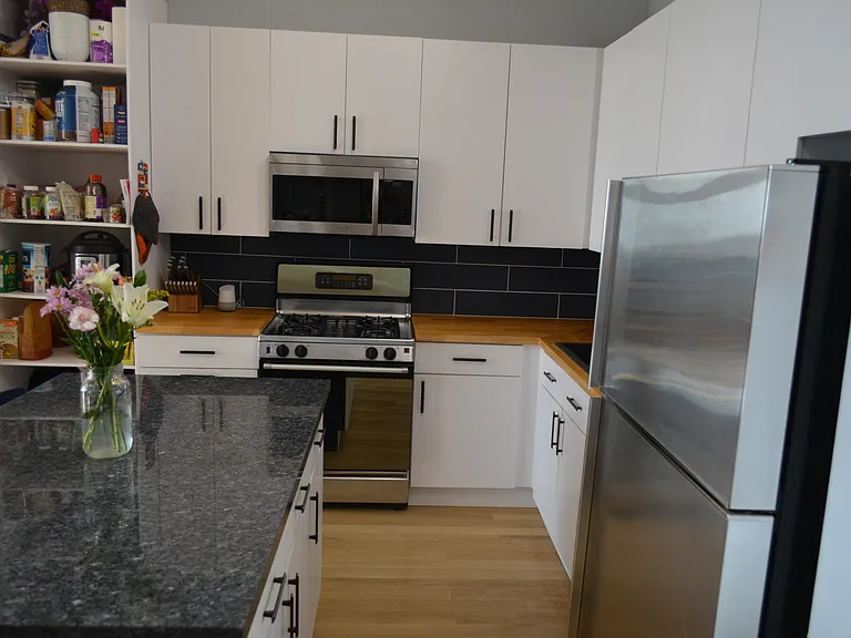 Stainless Steel appliances in the kitchen
