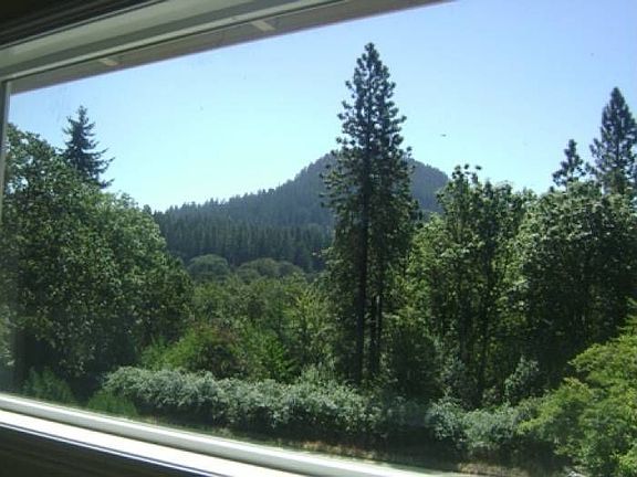 View from loft bedroom