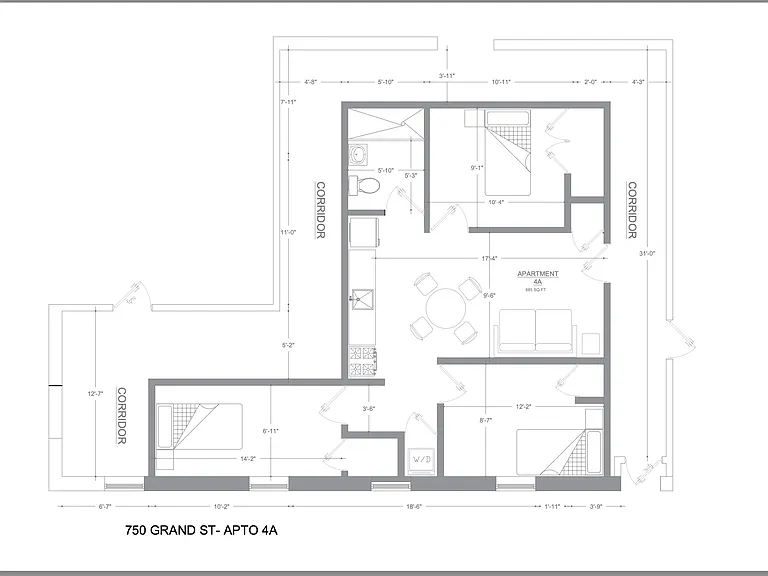 750 Grand St #4A — Photo 2