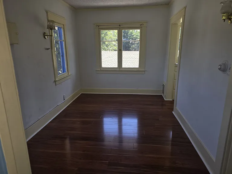 Bedroom Area from bathroom entrance