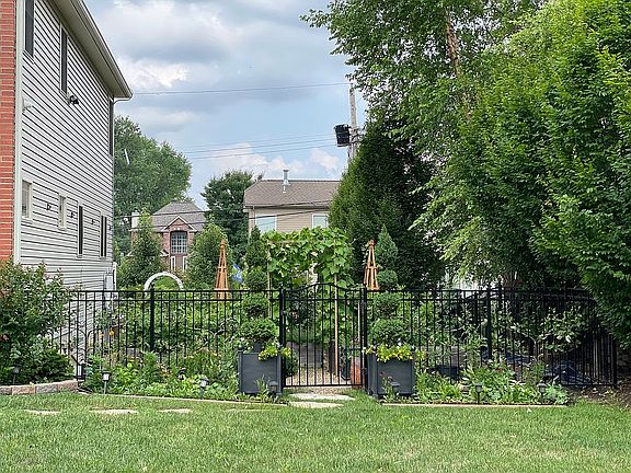 South side garden entrance
