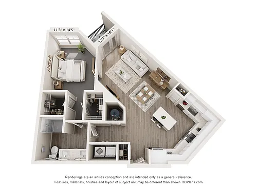 Floor plan A2