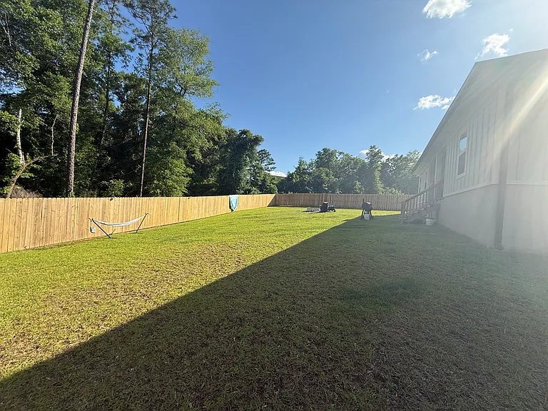 Fenced Backyard