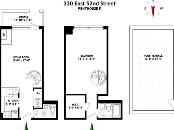 2nd image of 230 E 52nd St #Phf