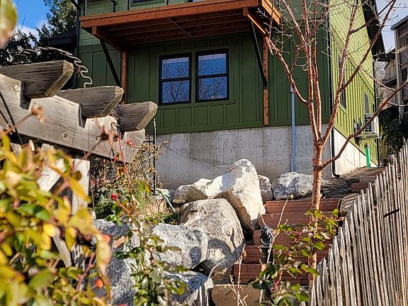 Street side view of home.