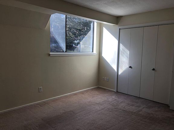 Master Bedroom with large closet and also walk in storage closet.