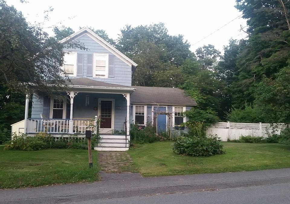 House front with porch