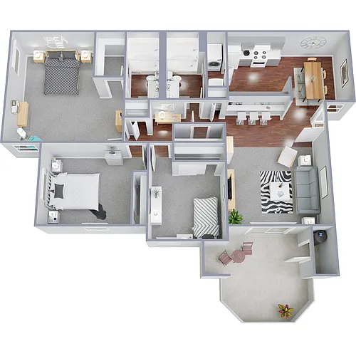 Floor plan C1-U