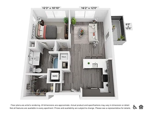 Floor plan Red Rocks