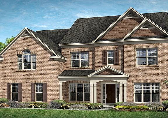 Hampton Exterior A Brick option shown