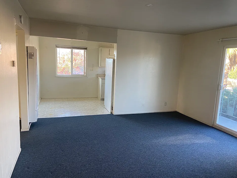 Entrance and living room