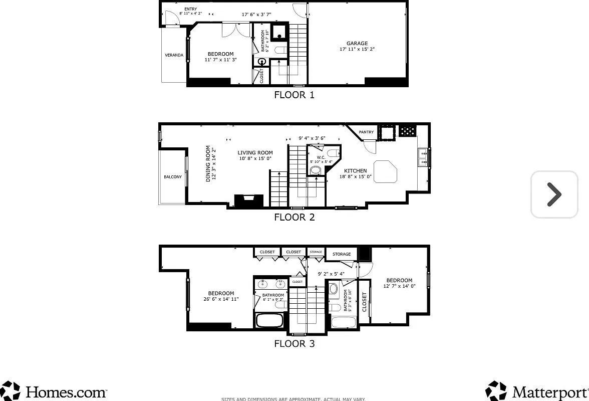 3 bed, 3.5 bath, 1830 sqft, $3,600 — Photo 3