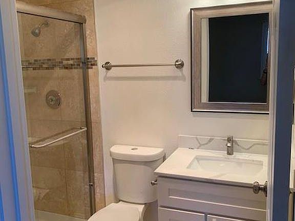 Attached bathroom for bedroom