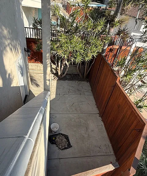 Private yard