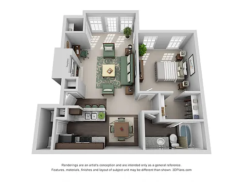 Floor plan The Bishop