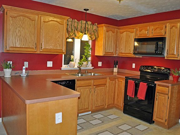Kitchen with new appliances
