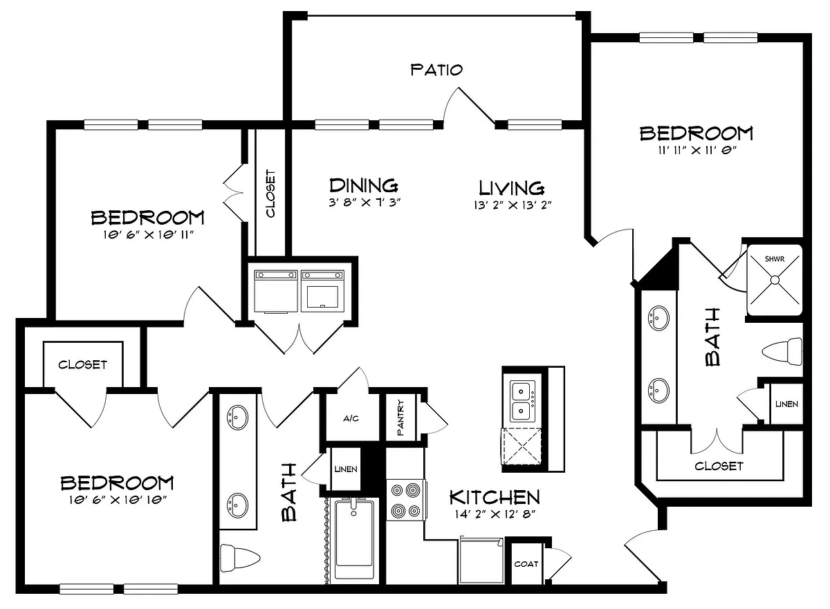 Floor plan C1
