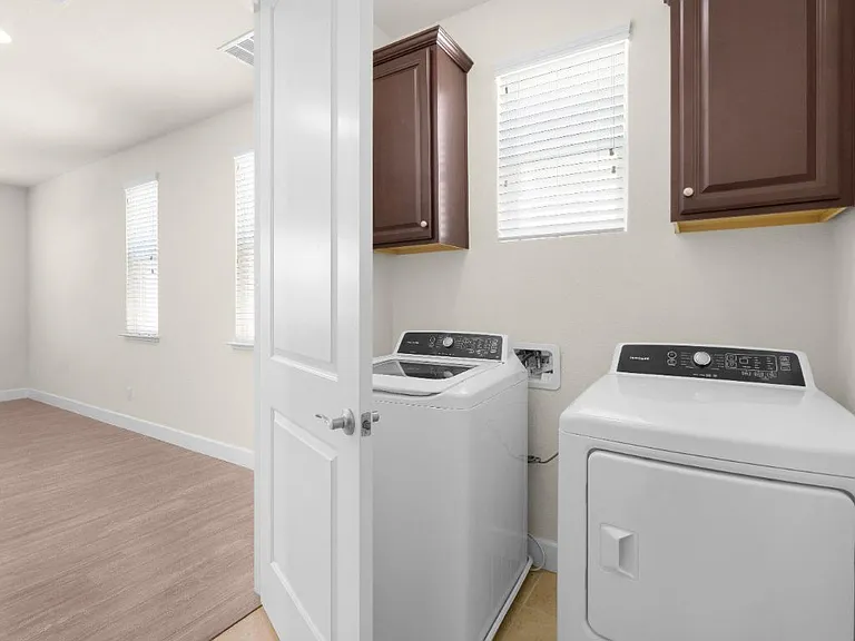Upstairs: Laundry