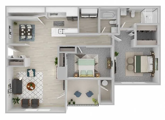 Floor plan The Barton