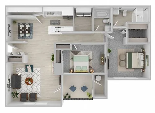 Floor plan The Barton