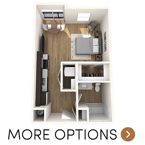 Floor plan Studio