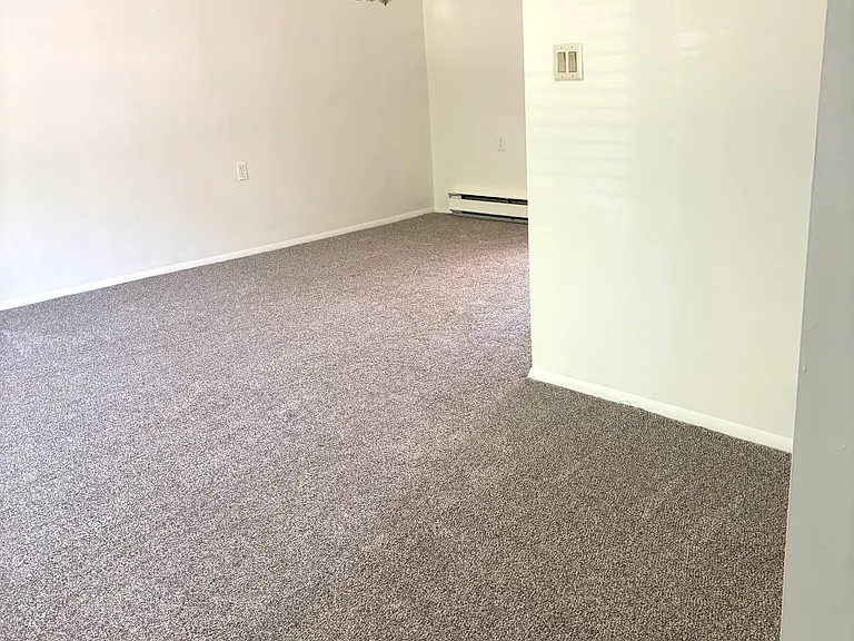 living area and dining area