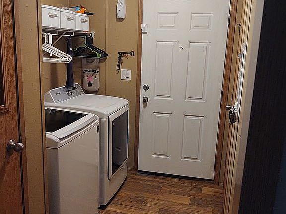 Laundry room patio entrance