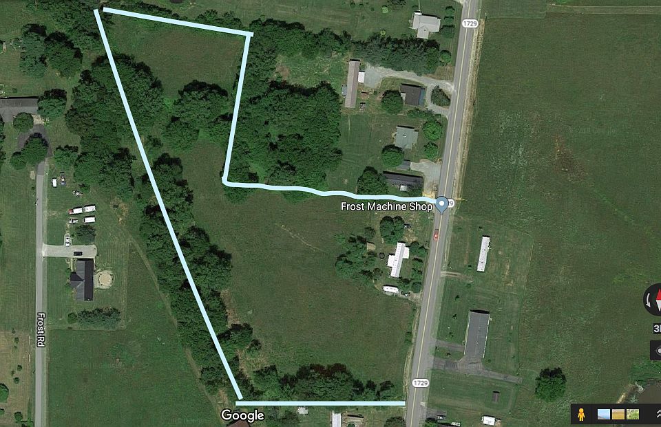 View of property from above