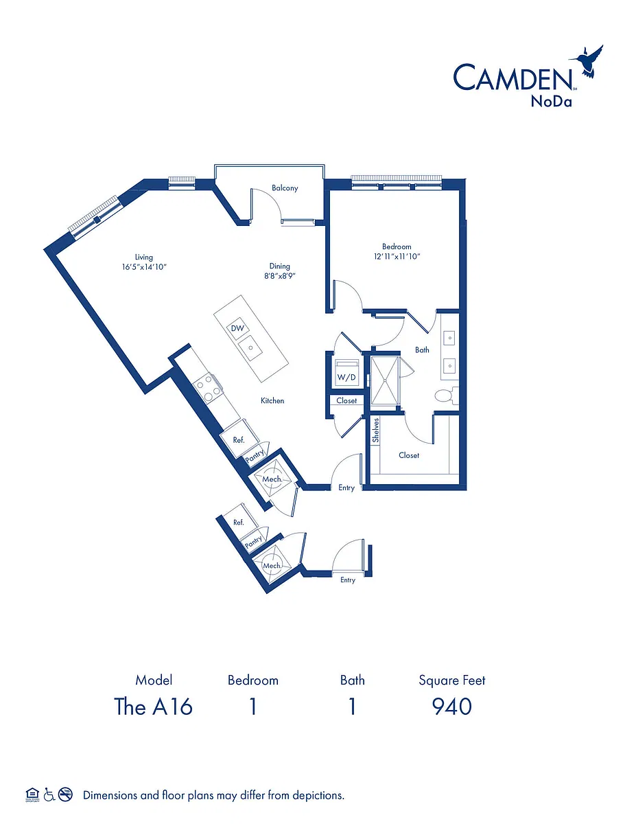 Floor plan A16