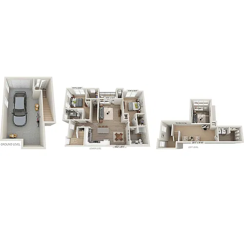 Floor plan B3L-1760