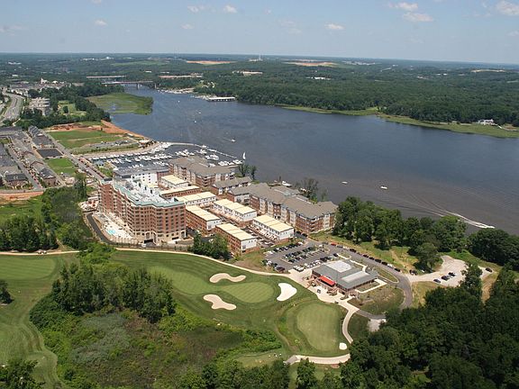 Aerial View of Belmont Bay