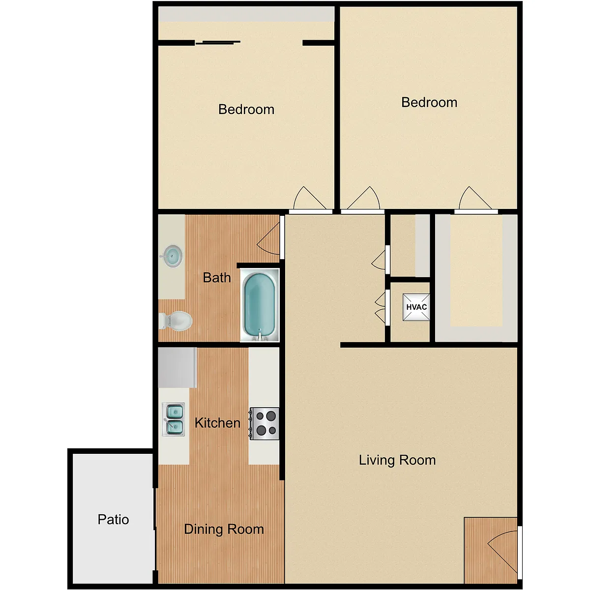 Floor plan Plan B