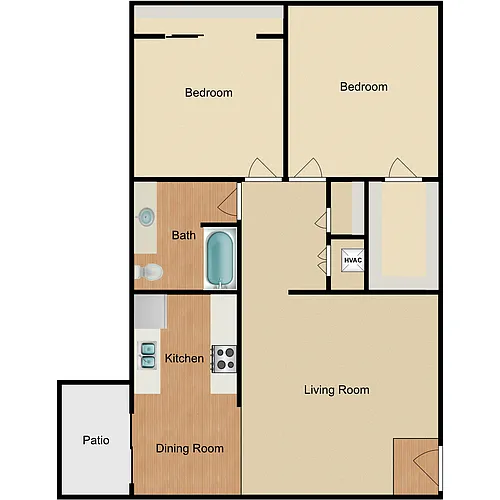 Floor plan Plan B