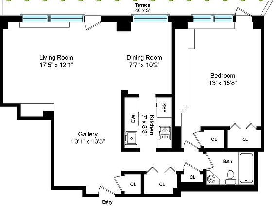 2nd image of 40 E 78th St #15A
