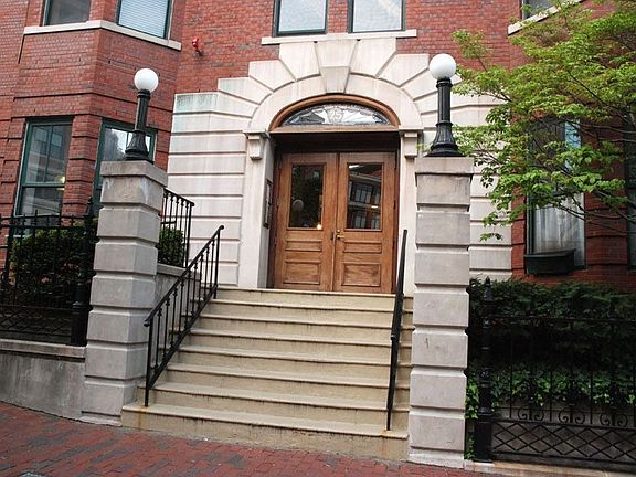 Front entrance of building