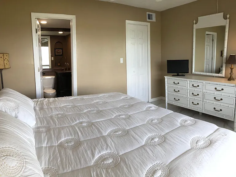 master bath with walk-in closet
