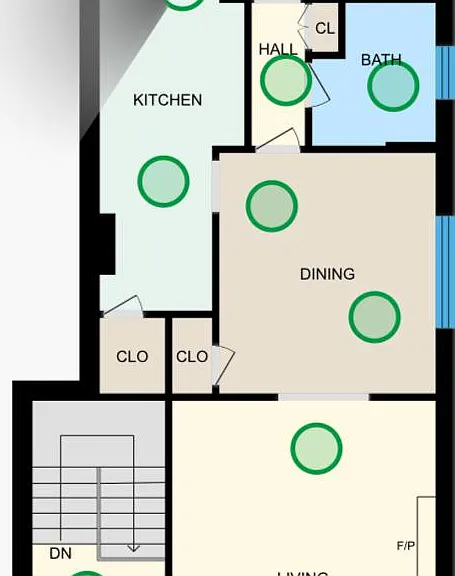 Layout of condo