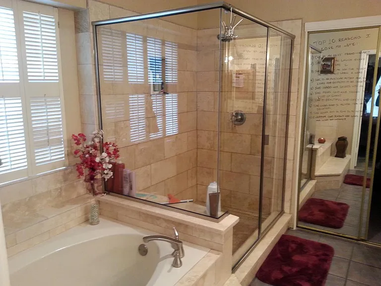 Separate Shower & Garden Tub