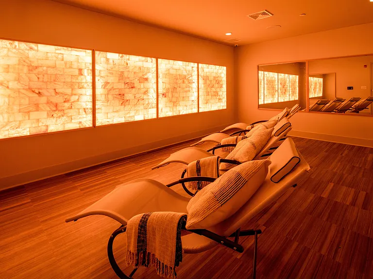 Himalayan Salt Meditation Room