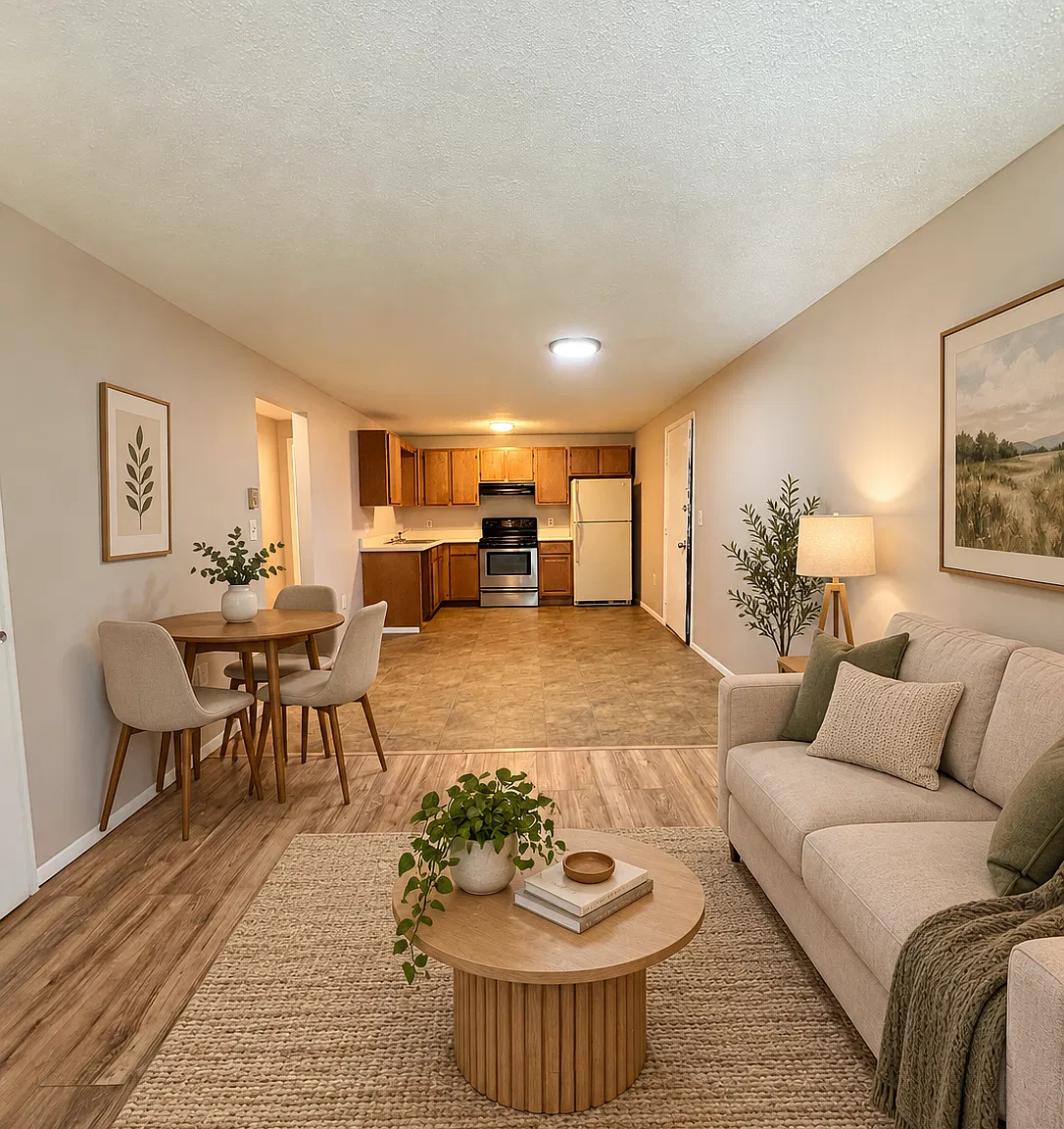 2 bed, 750 sqft, $1,050 — Photo 1